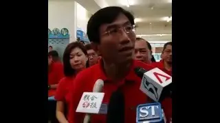 SDP Bukit Batok SMC By-Election 2016 - Media Doorstop at Nomination Centre