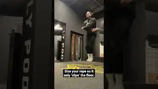 The best jump rope length for you (Rush Athletics Style Skipping) #moneyrope #theyrunwefly