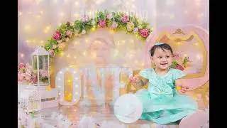 Snaps from Shrivi's 1st Birthday Shoot