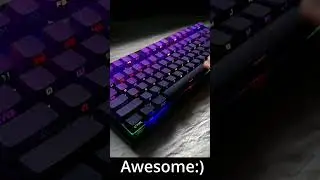 WOW!! keyboard MK870 #esport #gaming #tech #fyp #fypシ