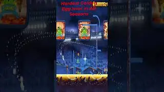 Hardest Golden Egg level in Angry Birds Seasons Ham Dunk #54 #shorts