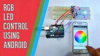 Control RGB Led Using Android   Arduino