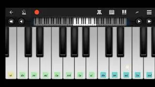 jita tha jiske liye jiske liye Marta tha original tune #pianomaster