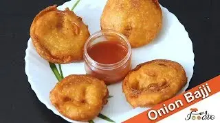 Onion bajji recipe| easy snacks to make at home for kids| snacks recipes | onion recipes | Foodie