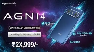 Lava Agni 4 5G Kills the Competition! 🔥 7000mAh Battery + Dimensity 8350 Beast! Techmaster 