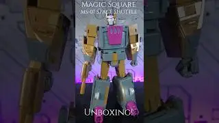 Decepticon Blastoff | Magic Square MS-07 Masterpiece Space Shuttle Unboxing! #transformers #unboxing