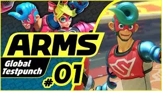 ARMS - Global Test Punch - Part 1 | Springman Gameplay!