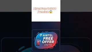 Airtel's FREE Offer is TOO GOOD to be TRUE #shorts