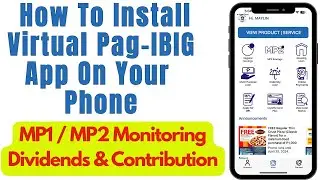 КАК УСТАНОВИТЬ ВИРТУАЛЬНОЕ ПРИЛОЖЕНИЕ PAG-IBIG на свой мобильный телефон | #pagibigfund #virtualpagibigcontribution
