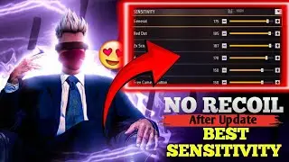 💀 Free Fire Best Sensitivity After Update | Free Fire Headshot Setting | Free Fire Sensitivity