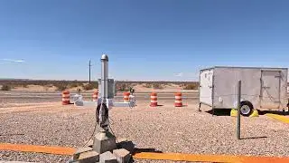 U.S. Border Patrol Immigration Checkpoint, AZ-85, Gila Bend, Arizona, 15 September 2025, NGH10583