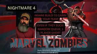 INSANE Blade Build for Marvel Zombies Nightmare 4, CARRY YOUR CRAPPY TEAM!