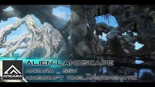 Alien Landscape _ Minecraft timelaps/cinematic _ SSW Angara