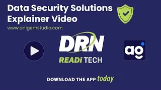 DRN Readi Tech Explainer Video | Data Security Solutions | Animated Video Editing by Anigem Studio