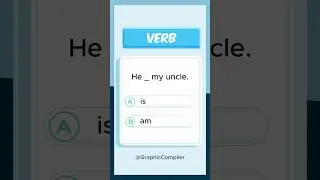 A or B: Fun Verb Practice | Learn English | GraphicCompiler #grammarforkids