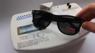 Ray Ban Wayfarer replika solbriller UV test