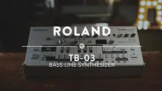 Синтезатор басовой линии Roland TB-03 | Демонстрационное видео с реверберацией