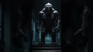 Monster roaring while transforming #ai #monster #creepy #transformation #horror