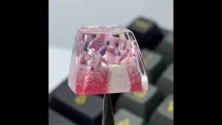 Pokemon Keycap: Mew Keycap Resin|Aries Craft 263