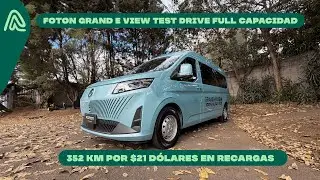 Foton Grand E View | Viaje de 350 km ¿Es posible viajar largas distancias en una van Eléctrica?