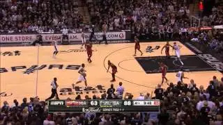 Spurs 50-25 Run vs. Heat (2013 Finals Game 3)