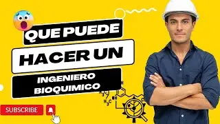 Qué puede hacer un Ingeniero Bioquimico profesionalmente?