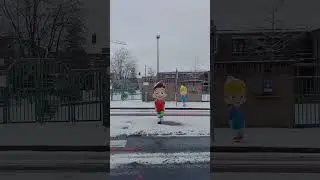 Winter Snow  in  La Louviere , Belgium 🇧🇪