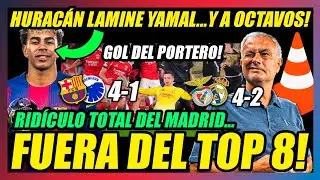 🔥ACABÓ EL EFECTO ARBELOA!!🔥RIDÍCULO DEL MADRID en CHAMPIONS🔥FUERA DEL TOP 8!!🔥EL BARÇA ARRASA 4-1!!🔥