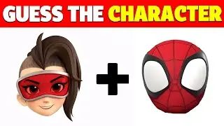 Угадайте персонажей Человека-паука из вселенной Marvel по эмодзи! (Победить могут только суперфан...