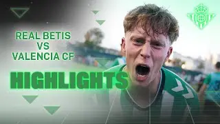 Resumen del partido Real Betis-Valencia CF (1-2) | Copa de Campeones Juvenil | CANTERA