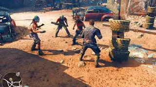 Mad Max BRUTAL Combat Gameplay Supreme Dog BOSS Fight