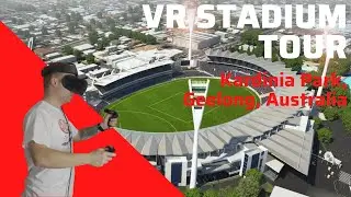 Visiting Kardinia Park Stadium in VR! - Geelong, Australia