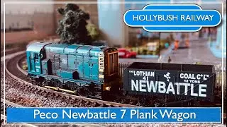 Peco TT:120 - Lothian Coal Co Newbattle 7 Plank Wagon