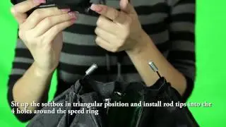 Softbox Flash Strobe Light Kit Installation