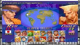 Super Street Fighter II X Grand Master Challenge TheSaiyan2000 Vs RageCage64
