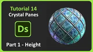 Substance Designer | Tutorial 14 - Crystal Panes | Part 1 - Height