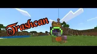 How to build trashcan in minecraft