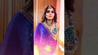 Royal Reflections &ndash; Garba Glam ✨Step into Navratri nights with a stunning Garba makeover 😀❤️