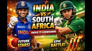 IND vs SA U19 Cricket Match #2026 #cricket #india #sautafrica #bcci #srk #foryou #ytstudio #trending