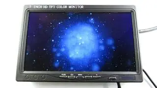 1024x600 HDMI/VGA/AV Display 1080p Video Test