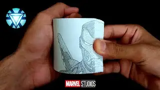 #Marvel Avengers Infinity War Flipbook Movie Scenes #Animation #IronMan