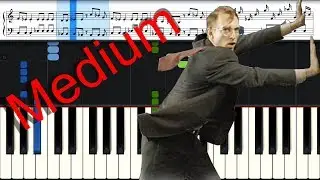 Avicii - Levels MEDIUM Piano TUTORIAL