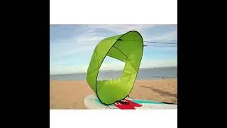 Paddle Board Sail, Foldable Kayak Downwind Sail, Paddle Board Sail Sup Instant Popup Easy Setup Quic