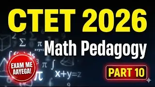 CTET Feb-2026 Math Pedagogy Part 08 | Prince Education #maths #mathpedagogy #ctet #ctet2026