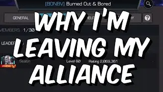 Why I'm Leaving My Alliance - Burned Out & Bored - Marvel Contest of Champions