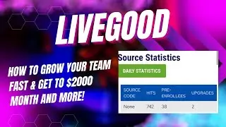 LiveGood - How to Grow your team fast! Make $10,000/month! Amazing products and commission plan!