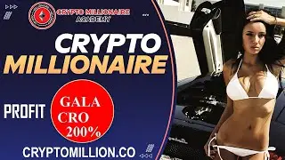 CRO up 88% and Gala up 250% percent both posted in CryptoMillion Co Crypto Calls Dsicord Join Now