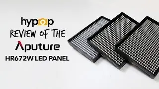 Aputure Amaran HR672W LED Video Photo Light Panel Review