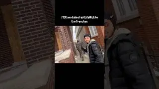 773Davo takes FastLifeNick to the Trenches #chicago #camaro #comedy  #chevy #shorts