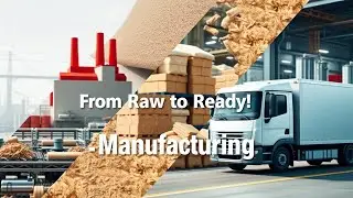 From Raw Materials to Shiny Products Exploring the 5 Steps of Manufacturing Magic!